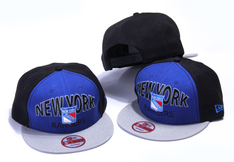 NHL New York Rangers NE Snapback Hat #04